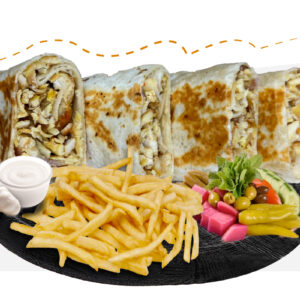 Chicken Shawarma Wrap Meal