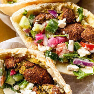 Falafel Pita Meal