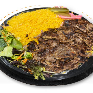 Shawarma Steak on Rice